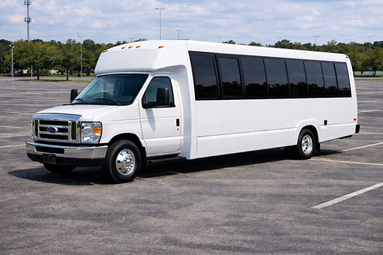 25-passenger minibus available for charter in Gainesville, FL